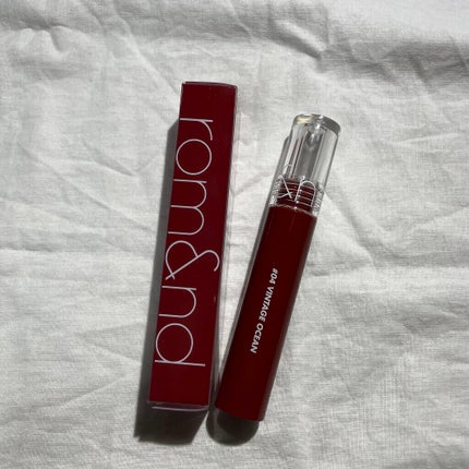 グラスティングウォーターティント/rom&nd/リップティントを使ったクチコミ(1枚目)