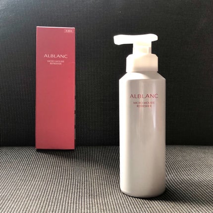 マイクロムース リフレッシャー/ALBLANC/泡洗顔を使ったクチコミ(1枚目)