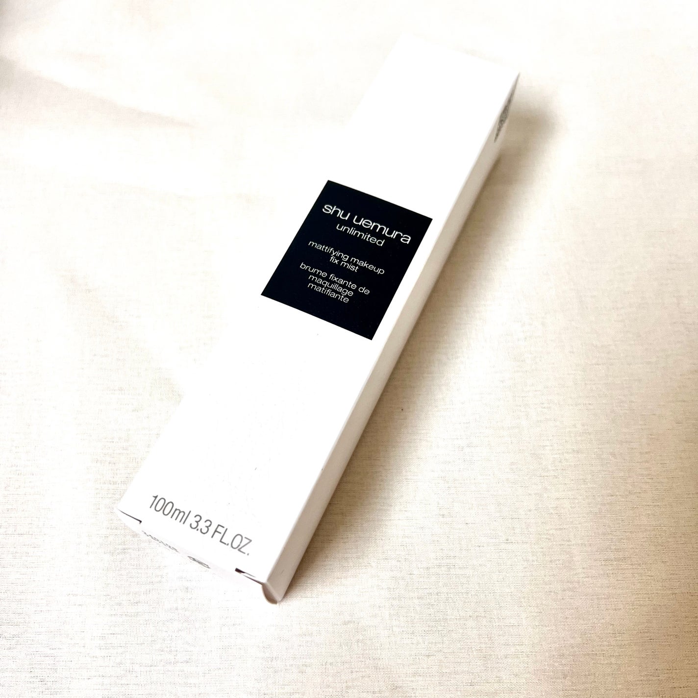 アンリミテッド メイクアップ フィックス ミスト マット /shu uemura/フィックスミストを使ったクチコミ(3枚目)