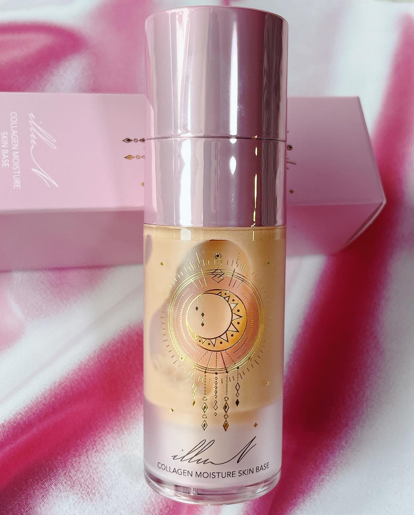 コラーゲンモイスチャースキンベース/illuN/化粧下地を使ったクチコミ（2枚目）