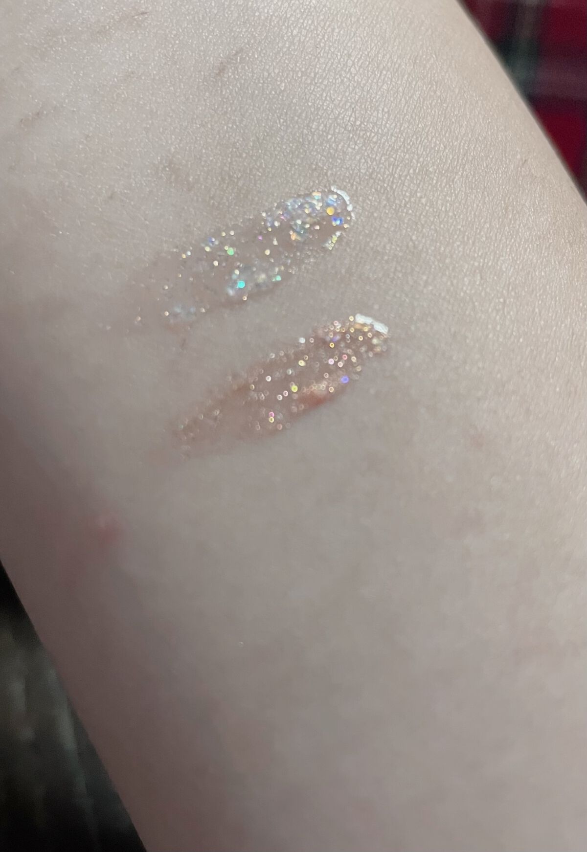 シュガー トゥインクル リキッド グリッター/PERIPERA/グリッターを使ったクチコミ（1枚目）