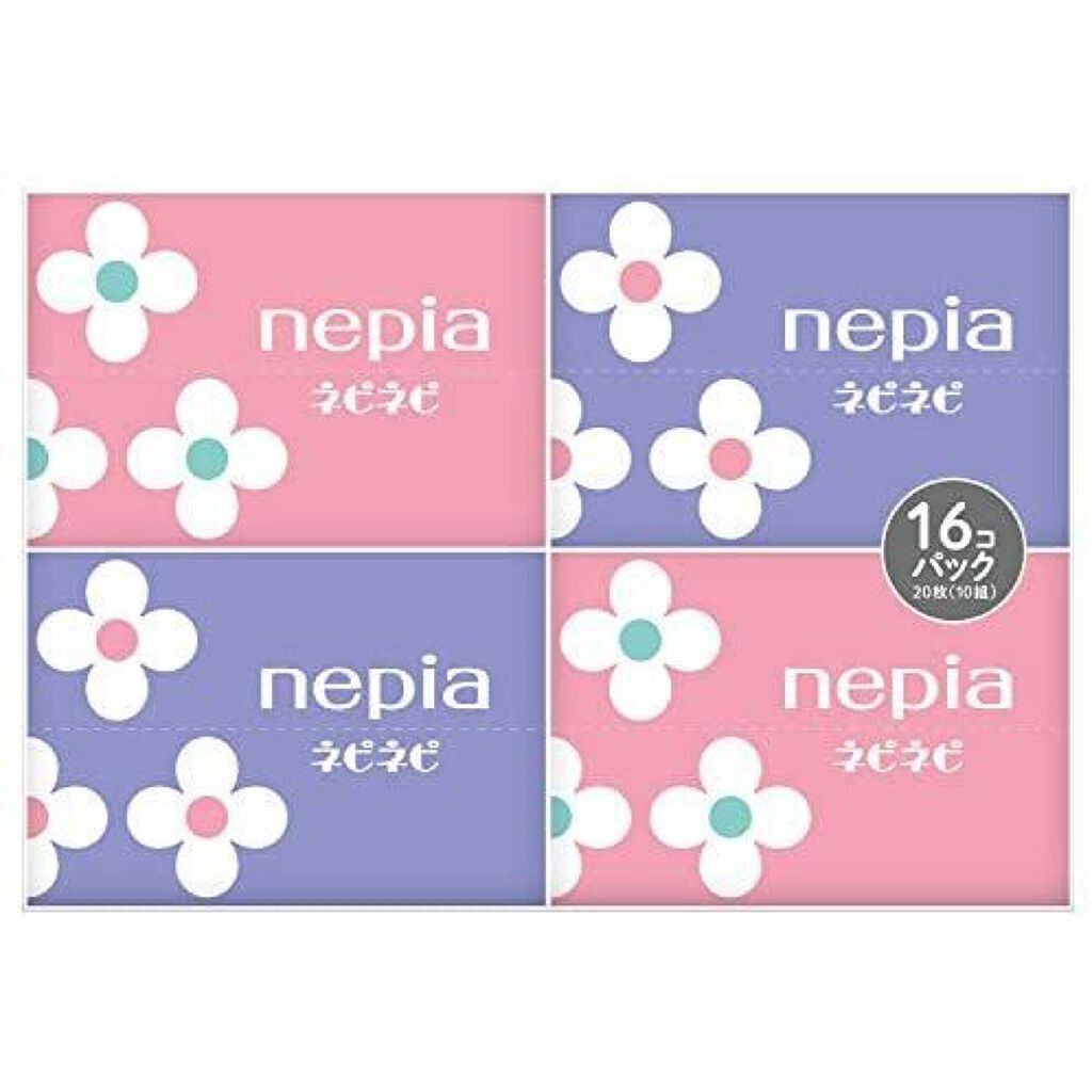ネピネピ ティシュ ポケットティシュ 20枚10組