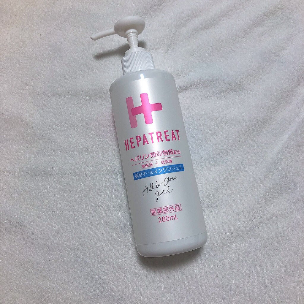 ヘパトリート 薬用オールインワンジェル /ゼトックスタイル/オールインワン化粧品を使ったクチコミ(2枚目)