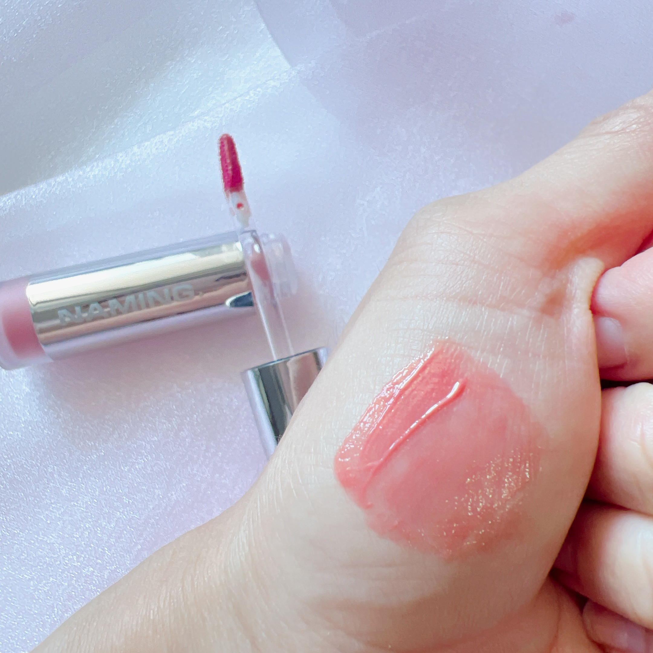 ネーミング フラッフィーパウダーブラッシュ/NAMING./パウダーチークを使ったクチコミ（3枚目）