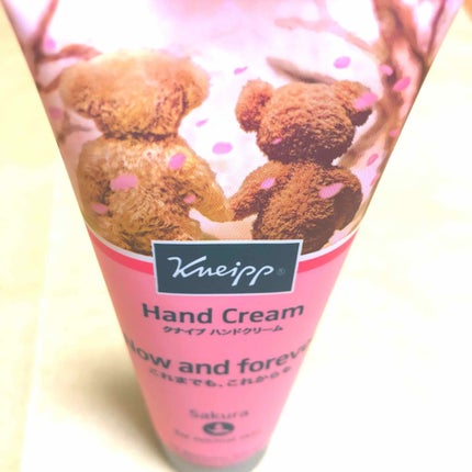 クナイプ ハンドクリーム サクラの香り/クナイプ/ハンドクリームを使ったクチコミ(1枚目)