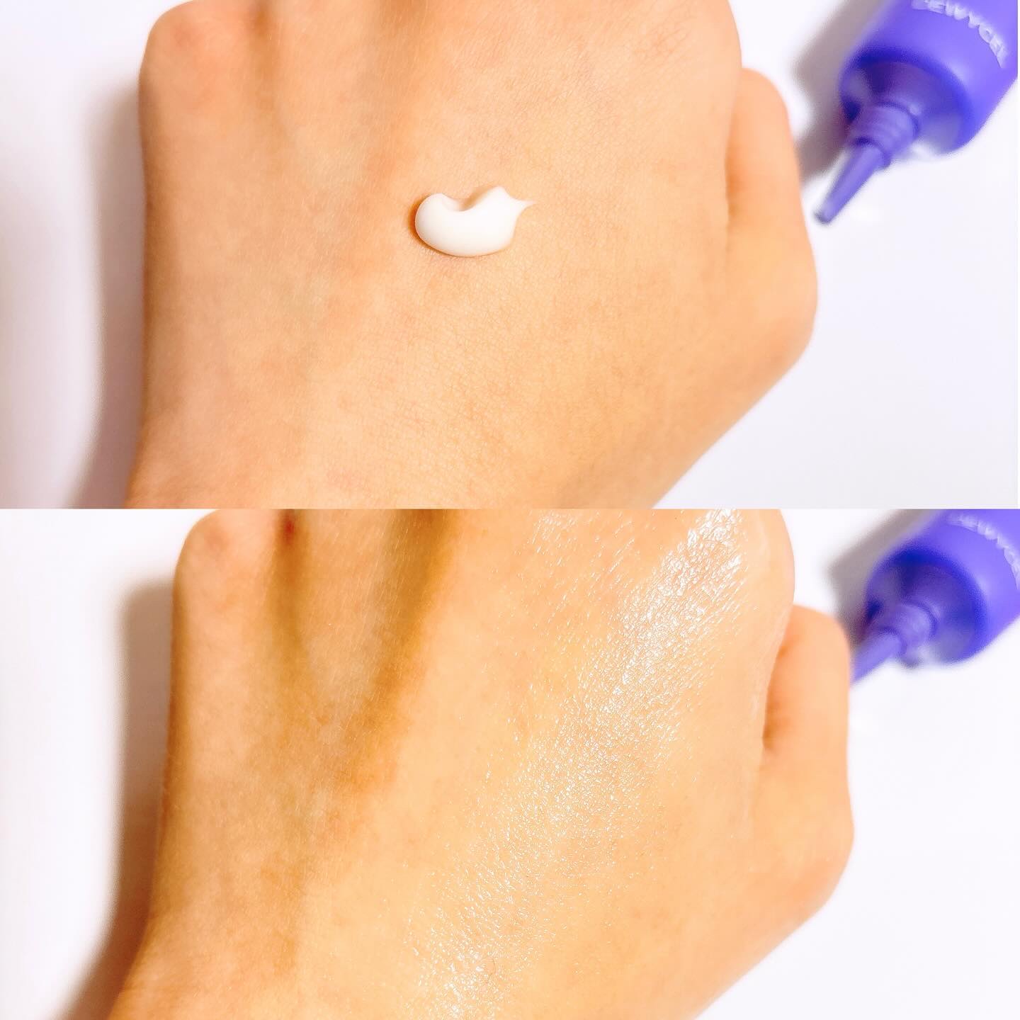 ポアーテンクリーム/DEWYCEL/化粧下地を使ったクチコミ（3枚目）