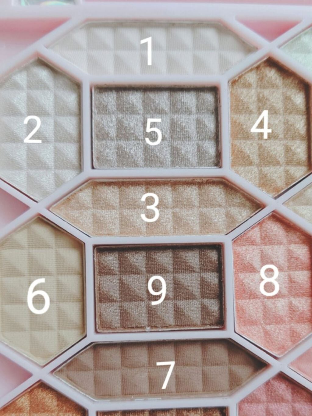 33色プロアイシャドウパレット/Dolly Angel/アイシャドウパレットを使ったクチコミ(3枚目)