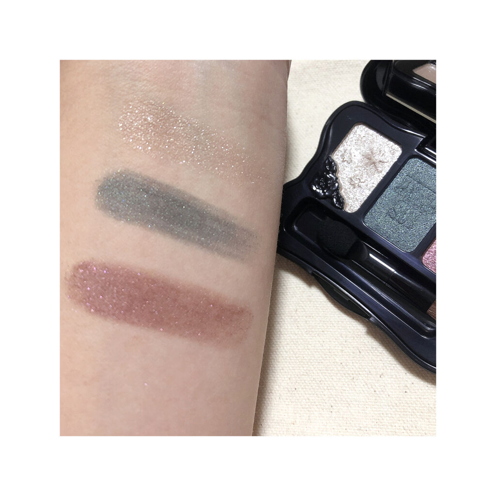 アイカラー トリオ 03/ANNA SUI/アイシャドウパレットを使ったクチコミ（3枚目）