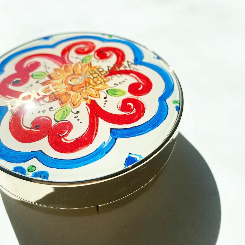 ソーラーグロウ ヘルシーグロウ クッションファンデーション ソーラーグロウ クッションケーストゥコンプリート /DOLCE&GABBANA BEAUTY/クッションファンデーションを使ったクチコミ（1枚目）