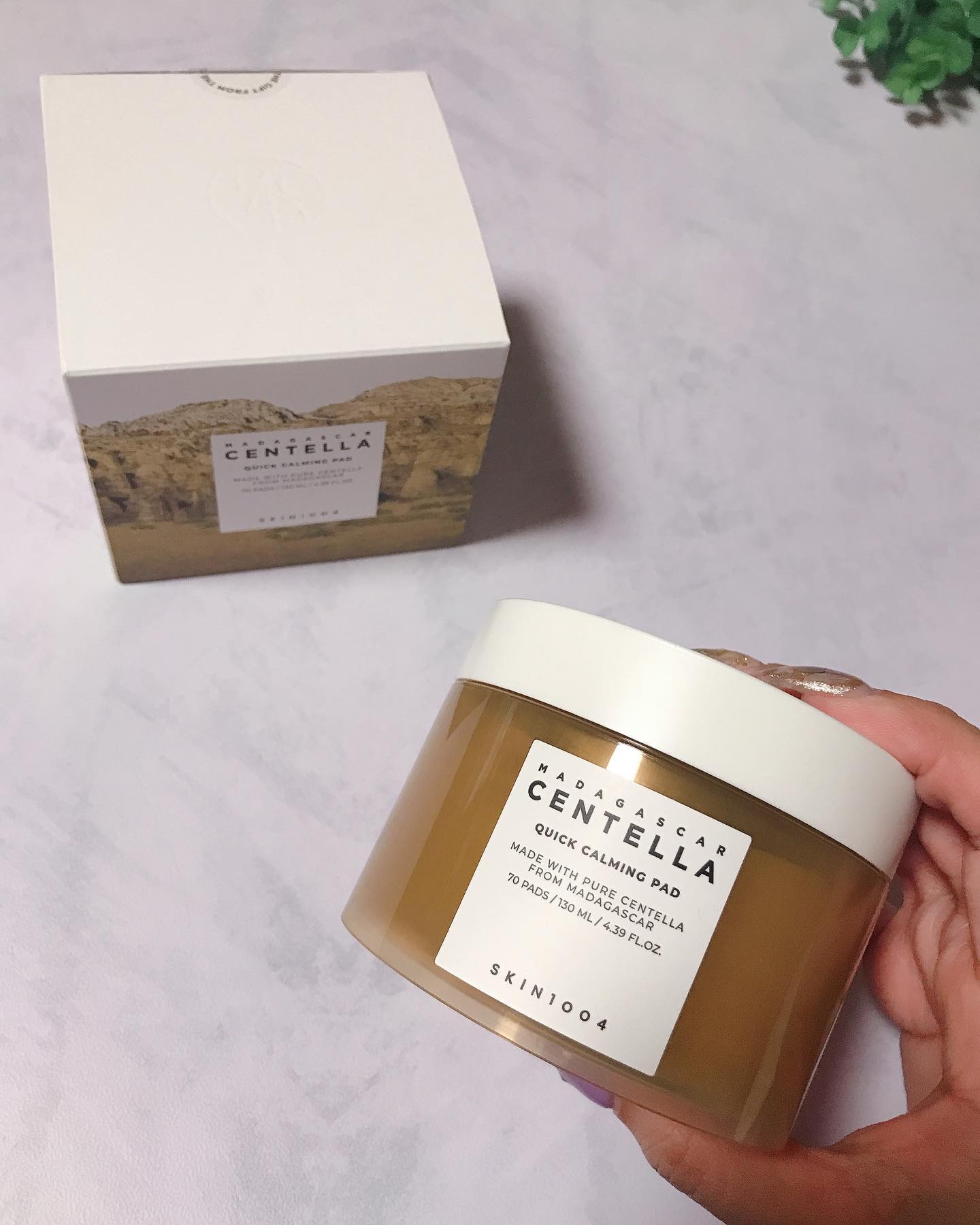 センテラ クイックカーミングパッド/SKIN1004/トナーパッドを使ったクチコミ（1枚目）