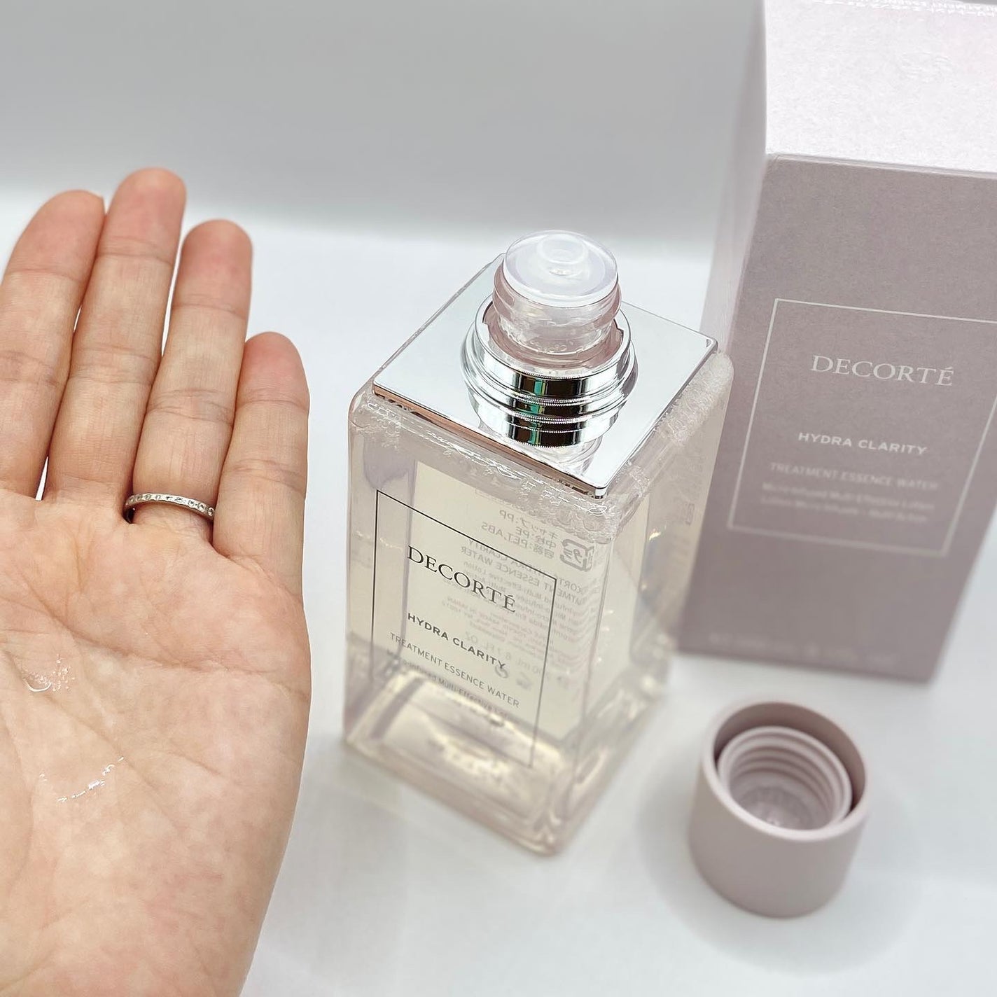 イドラクラリティ 薬用 トリートメント エッセンス ウォーター/DECORTÉ/化粧水を使ったクチコミ(3枚目)