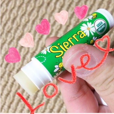 Organic Lip Balm/Sierra Bees/リップケア・リップクリームを使ったクチコミ（2枚目）