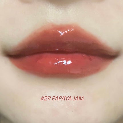 ジューシーラスティングティント/rom&nd/リップティントを使ったクチコミ(6枚目)