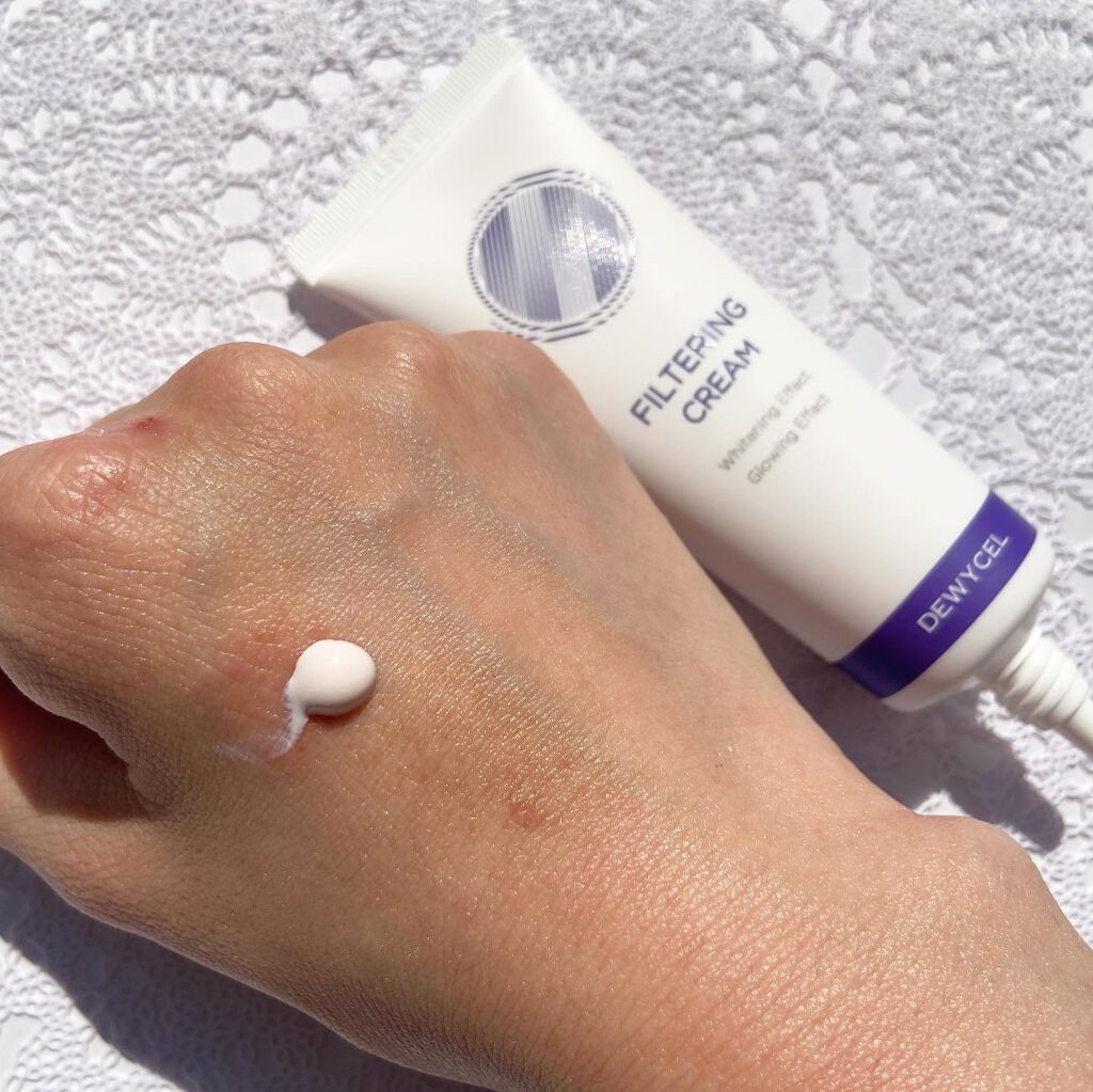 フィルタリングクリーム/DEWYCEL/日焼け止めクリームを使ったクチコミ(4枚目)
