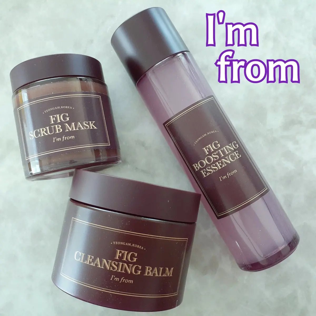 フィグクレンジングバーム/I'm from/クレンジングバームを使ったクチコミ（1枚目）