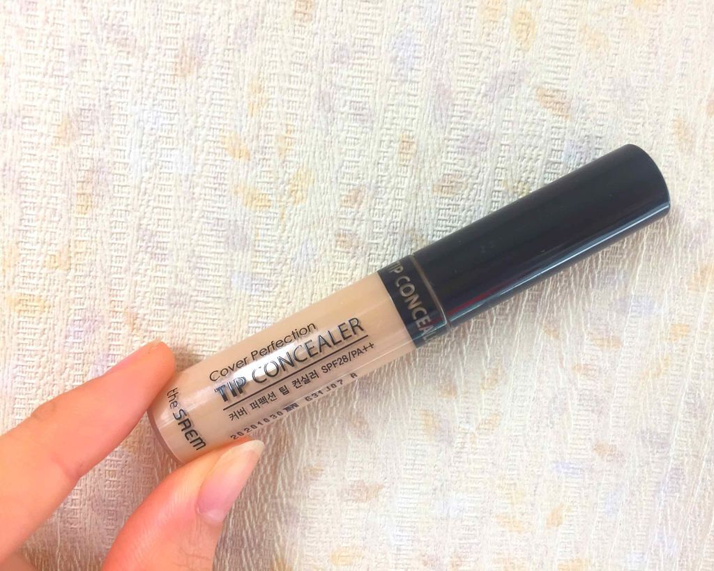 カバーパーフェクション チップコンシーラー/the SAEM/リキッドコンシーラーを使ったクチコミ（1枚目）