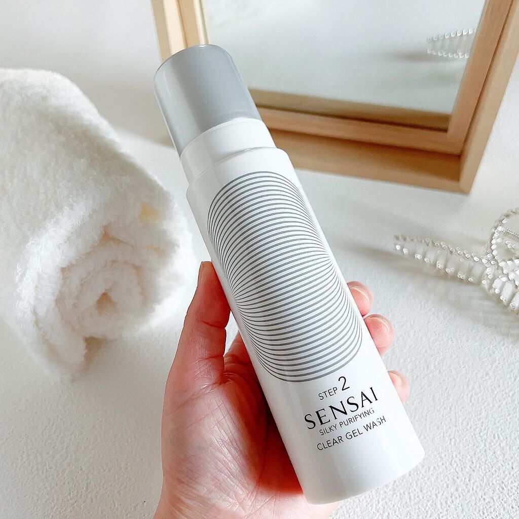センサイ SP クリアジェルウォッシュ/SENSAI/その他洗顔料を使ったクチコミ(2枚目)