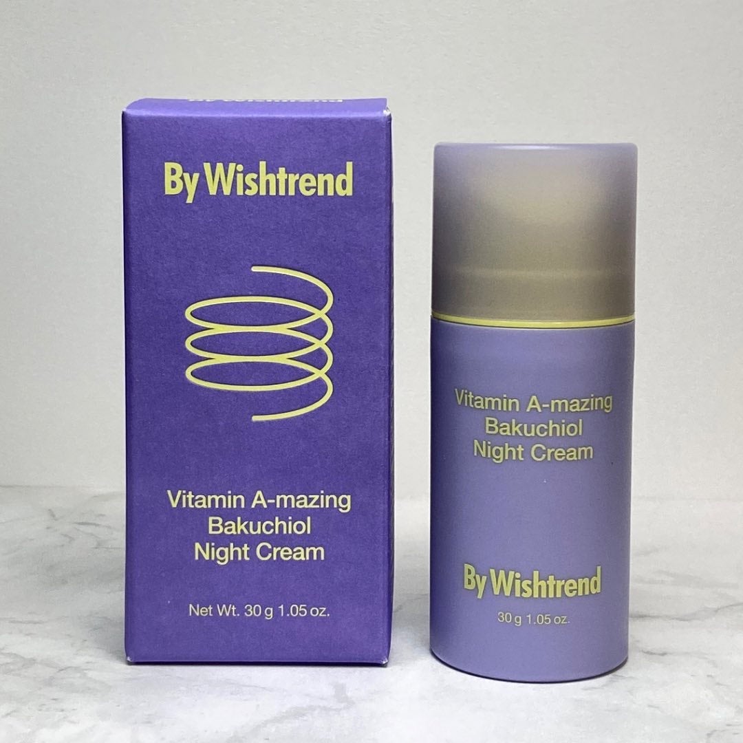 ビタミンA-mazingバクチオールナイトクリーム/By Wishtrend/フェイスクリームを使ったクチコミ(4枚目)