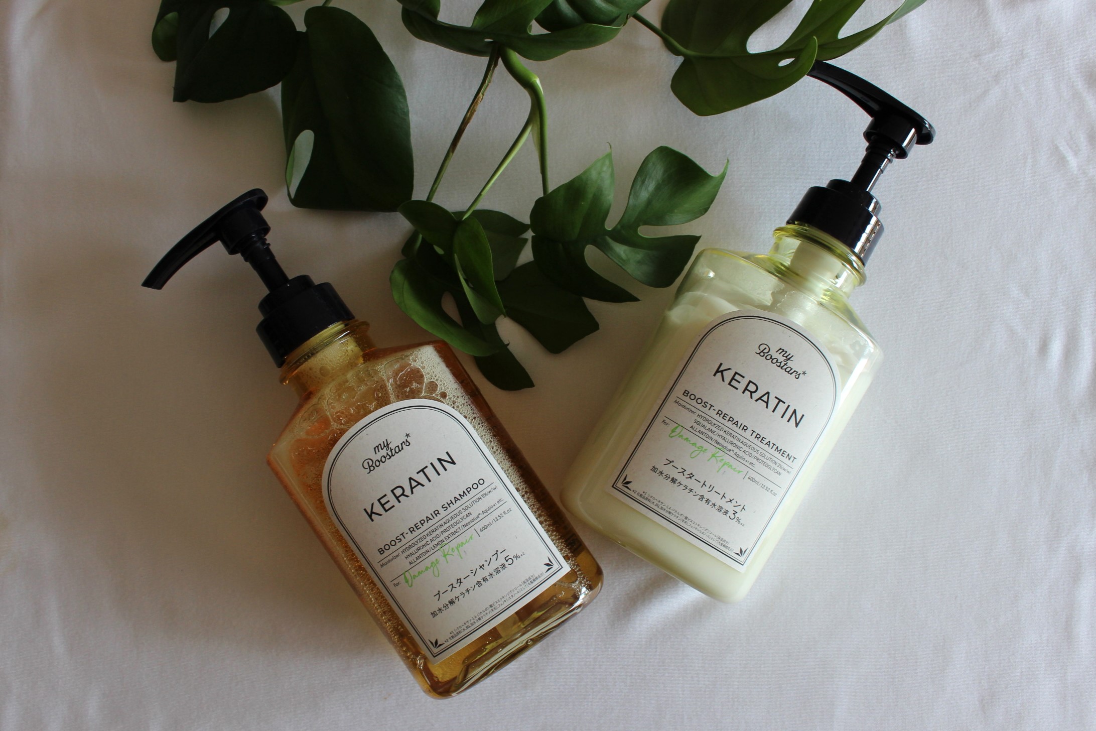 ケラチン ブースター シャンプー/トリートメント [ダメージリペア] シトラスサボンの香り/マイブースターズ/市販シャンプーを使ったクチコミ（1枚目）