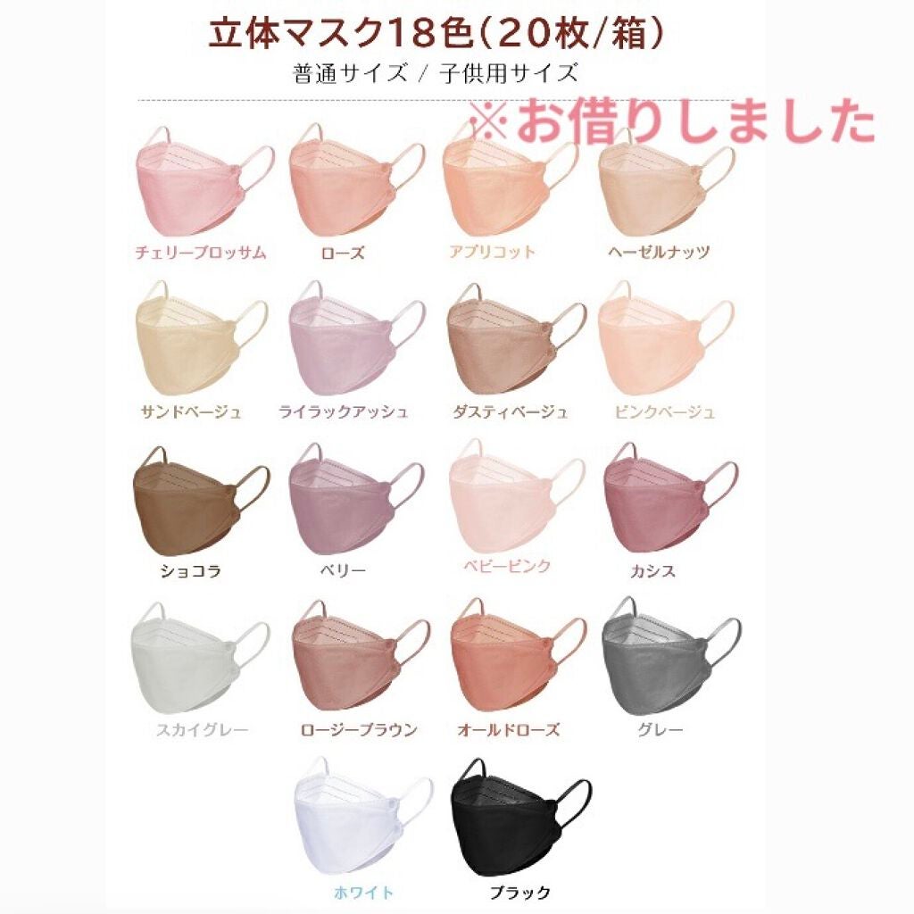 3D立体マスク/CICIBELLA/マスクを使ったクチコミ(5枚目)