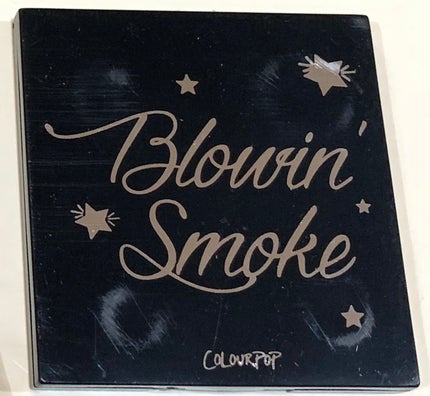 BLOWIN' SMOKE/ColourPop/アイシャドウパレットを使ったクチコミ(2枚目)