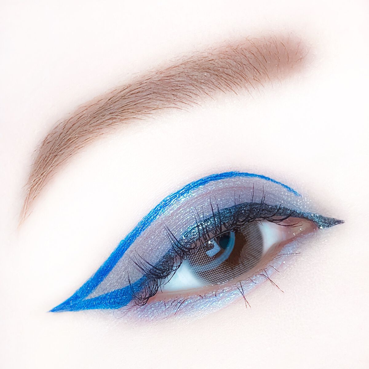 アイデザインライナー BL ブルートパーズ/COCOROIKI/リキッドアイライナーを使ったクチコミ（2枚目）