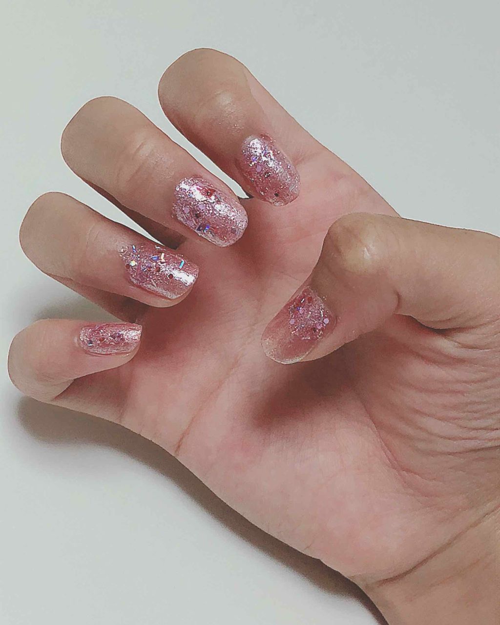 ダイソー エスポルール ネイルポリッシュ/エスポルール/マニキュアを使ったクチコミ（3枚目）