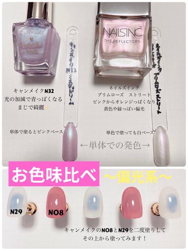 ネイルズインク リフレクターズ デュオ キット/nails inc./マニキュアを使ったクチコミ（1枚目）