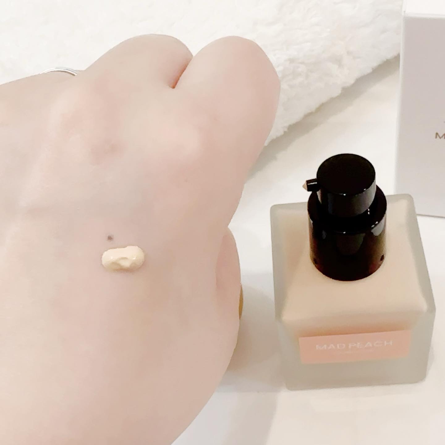 グローフィルタープライマー/MAD PEACH/化粧下地を使ったクチコミ（3枚目）