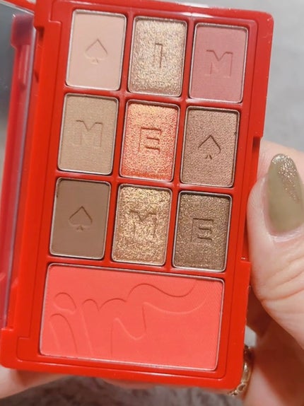 アイムヒドゥンカードパレット/i’m meme/アイシャドウパレットを使ったクチコミ(3枚目)