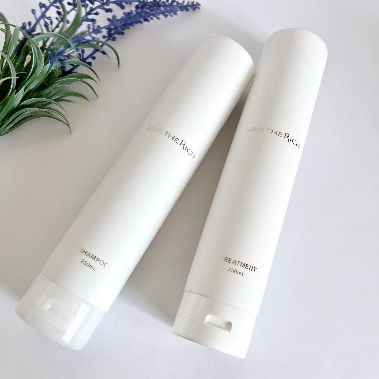 SILK THE RICH モイスト&リペア シャンプー・トリートメント/SILK THE RICH/市販シャンプーを使ったクチコミ（1枚目）