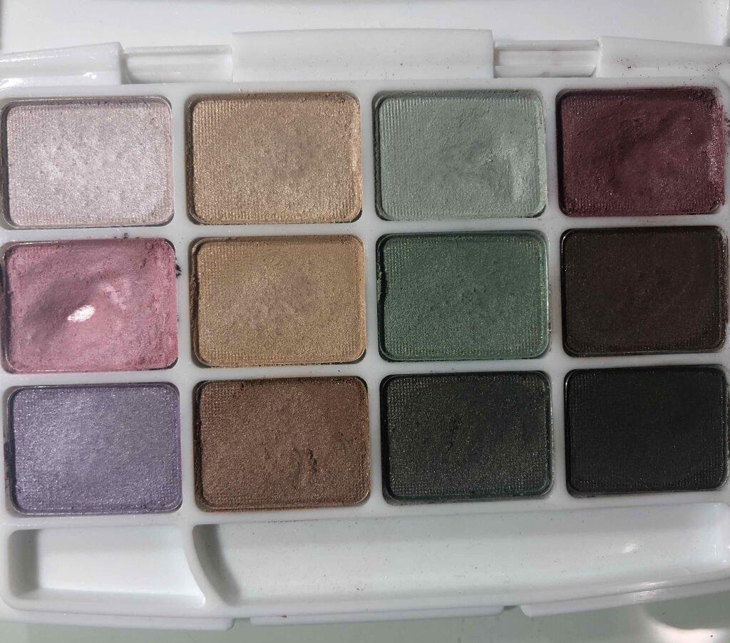 12色アイシャドウパレット/LOUJENE/アイシャドウパレットを使ったクチコミ（2枚目）