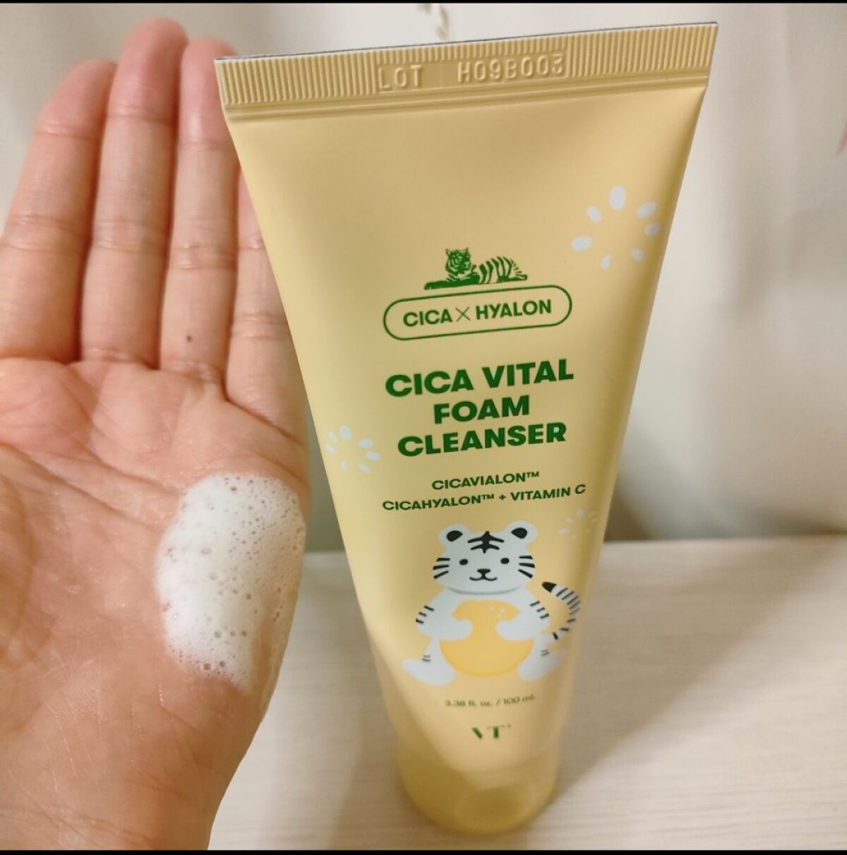 シカバイタル フォームクレンザー/VT/洗顔フォームを使ったクチコミ（1枚目）