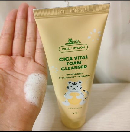 シカバイタル フォームクレンザー/VT/洗顔フォームを使ったクチコミ(1枚目)