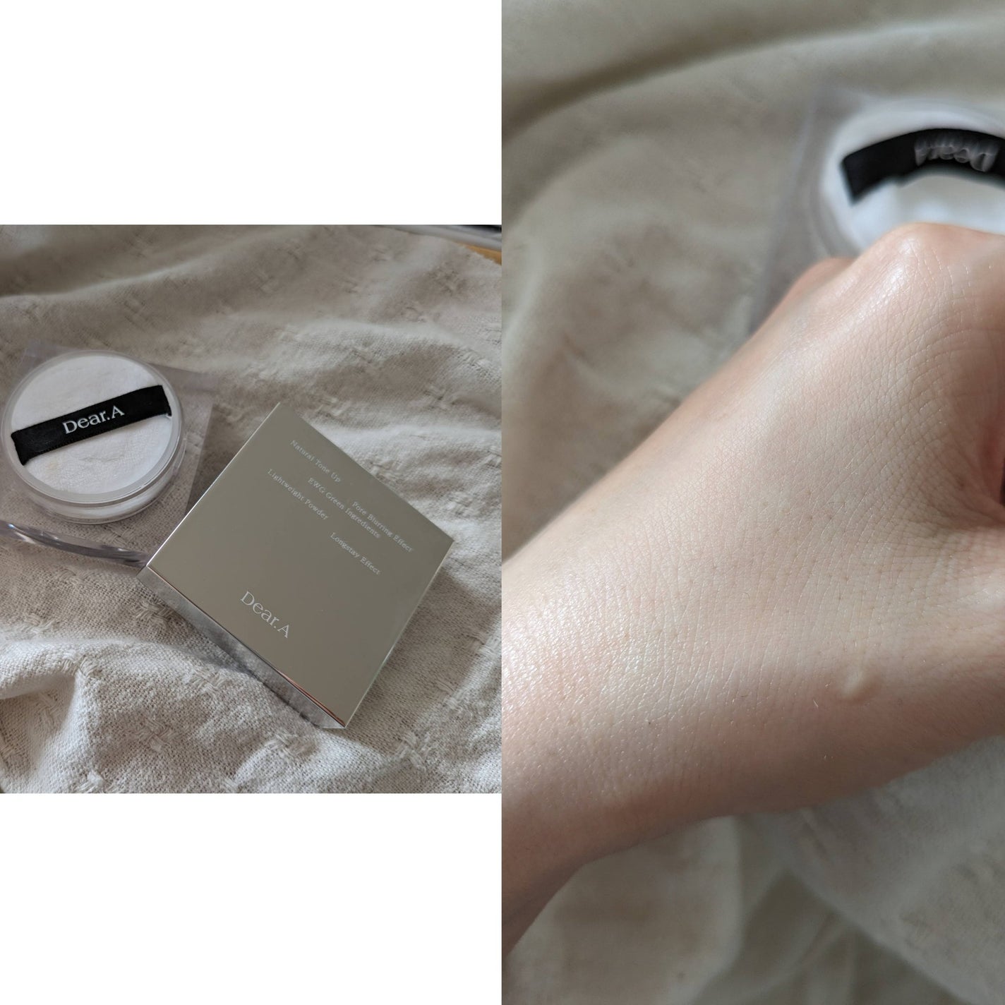 フェイス ブラー フィニッシング パウダー/Dear.A/ルースパウダーを使ったクチコミ(1枚目)