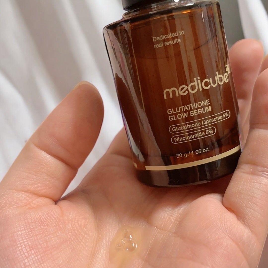 グルタチオングロウアンプル/MEDICUBE/美容液を使ったクチコミ(3枚目)
