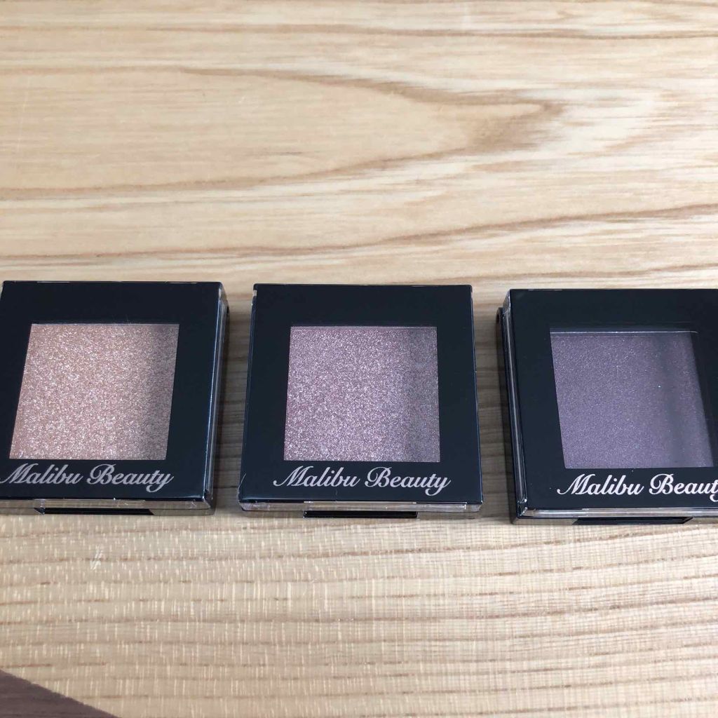 シングルアイシャドウ MBBR-01 キャラメルブラウン/マリブビューティー/単色アイシャドウを使ったクチコミ（3枚目）