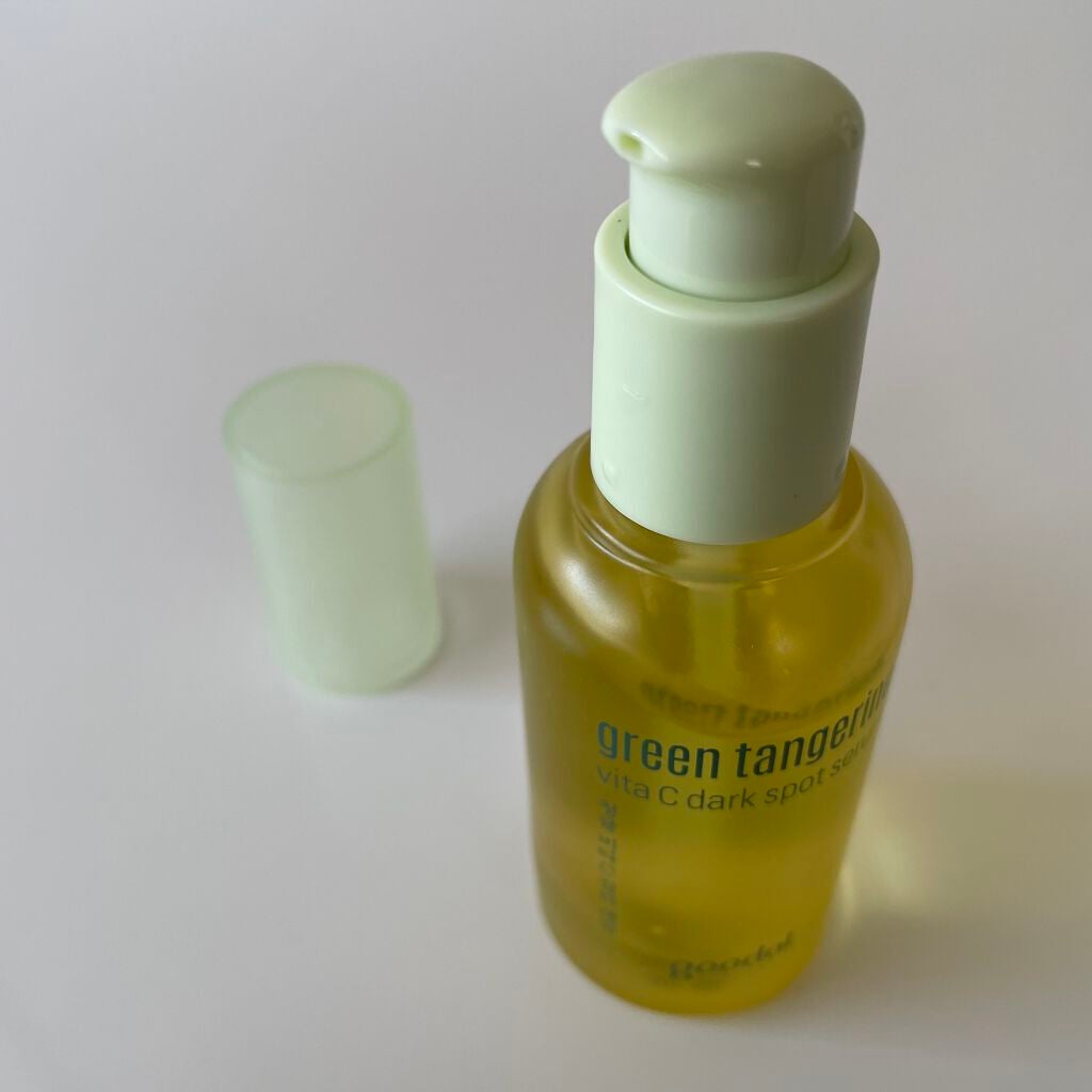 グリーンタンジェリン ビタC ダークスポットケアセラム/goodal/美容液を使ったクチコミ(2枚目)