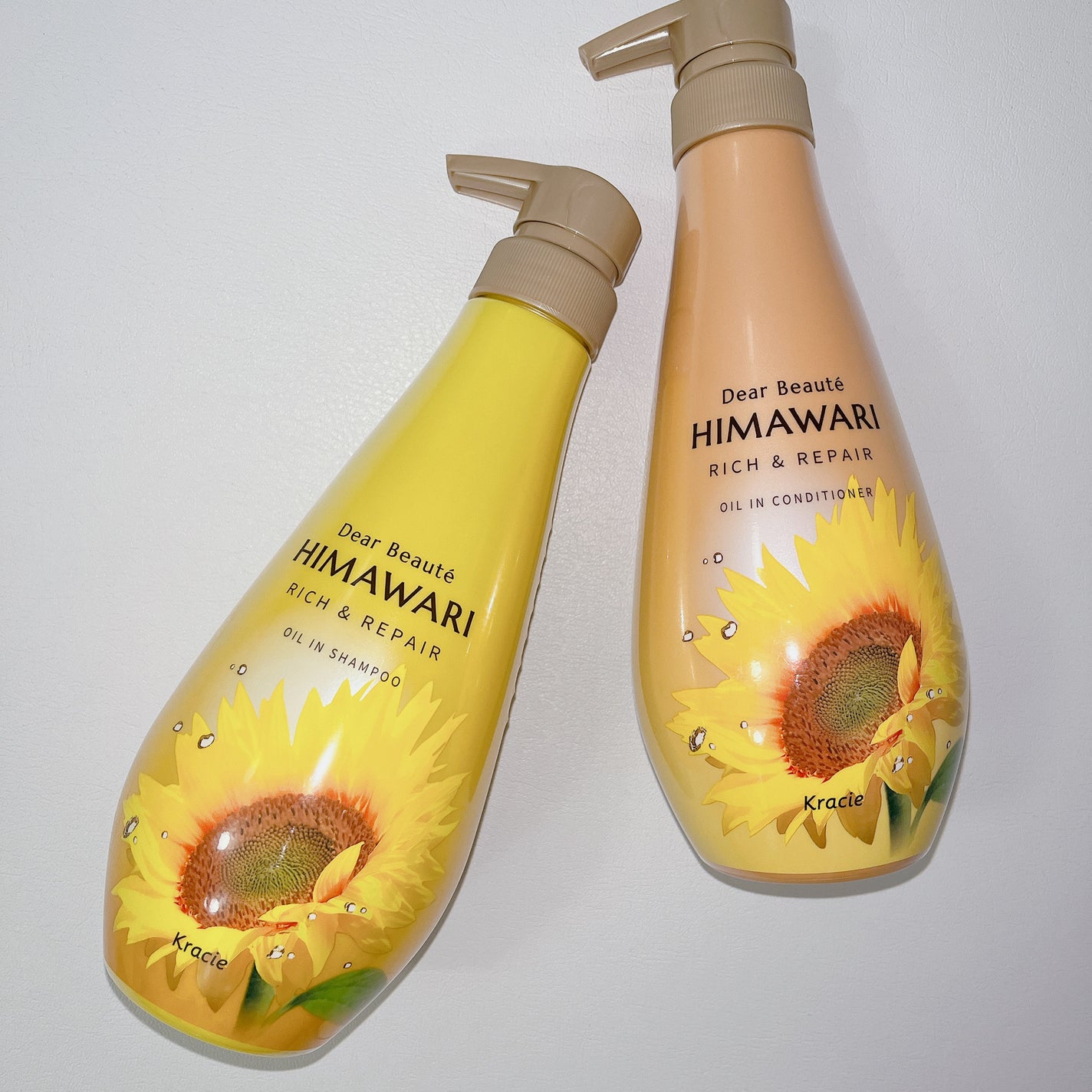 オイルインシャンプー/オイルインコンディショナー(リッチ&リペア)/ディアボーテ/市販シャンプーを使ったクチコミ(1枚目)