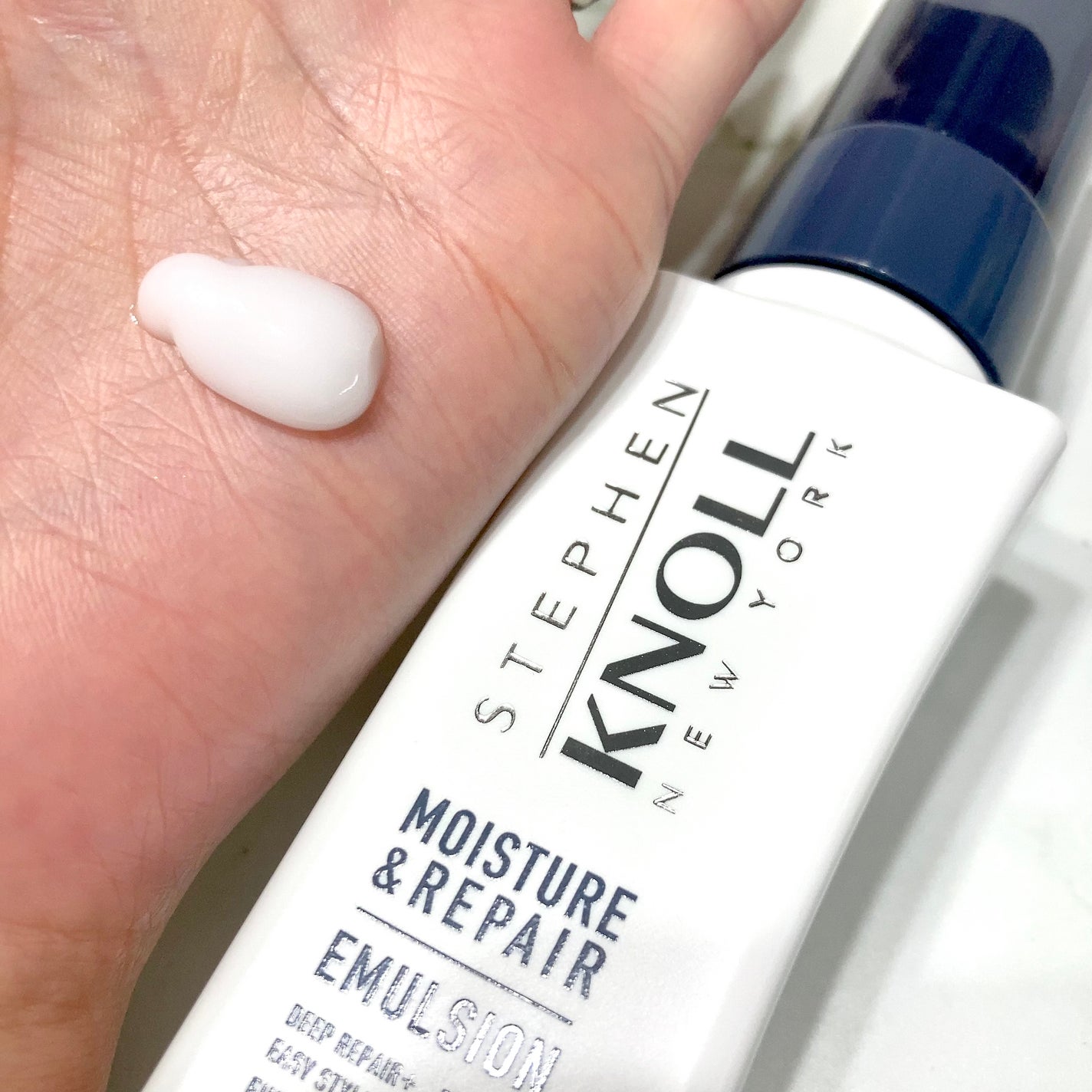 モイスチュアソフニング エマルジョン モイスチュアリペア/スティーブンノル ニューヨーク/ヘアミルクを使ったクチコミ(3枚目)