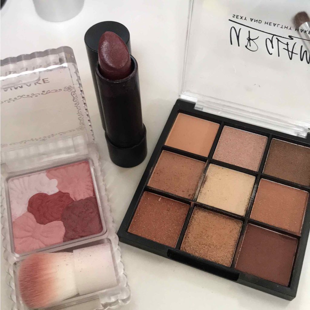 UR GLAM BLOOMING EYE COLOR PALETTE/U R GLAM/アイシャドウパレットを使ったクチコミ(1枚目)