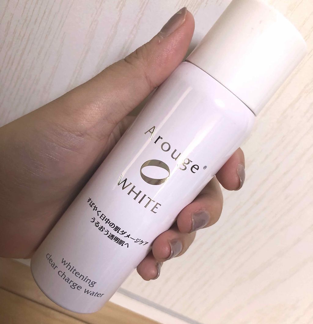 ホワイトニング クリアチャージ ウォーター/アルージェ/ミスト状化粧水を使ったクチコミ（1枚目）