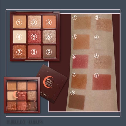 プレイカラーアイシャドウ チリムーン/ETUDE/アイシャドウパレットを使ったクチコミ(2枚目)