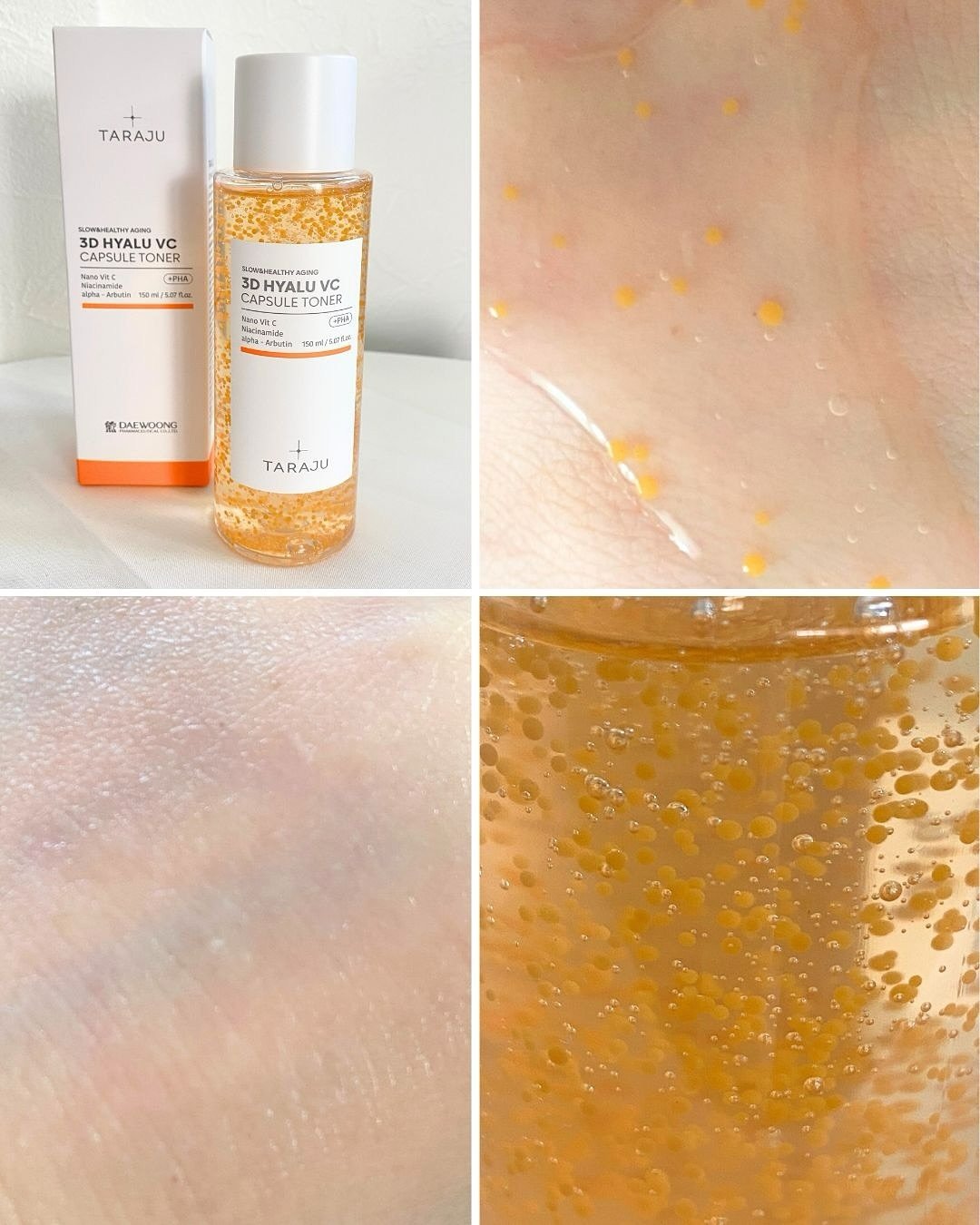 3DヒアルVC カプセルトナー/TARAJU/化粧水を使ったクチコミ（3枚目）
