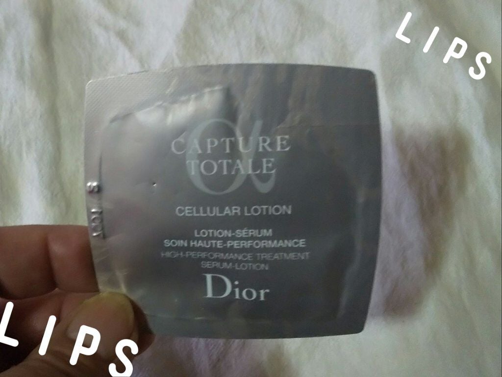 カプチュール トータル セル ENGY ローション/Dior/化粧水を使ったクチコミ(1枚目)