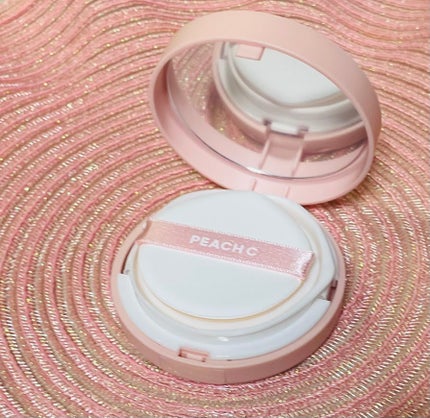 ピーチC フォーカスオン エアーベルベットクッション/Peach C/クッションファンデーションを使ったクチコミ(5枚目)