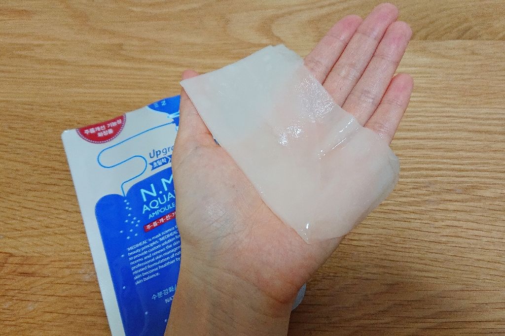 N.M.FアクアアンプルマスクJEX/MEDIHEAL/シートマスク・パックを使ったクチコミ(2枚目)