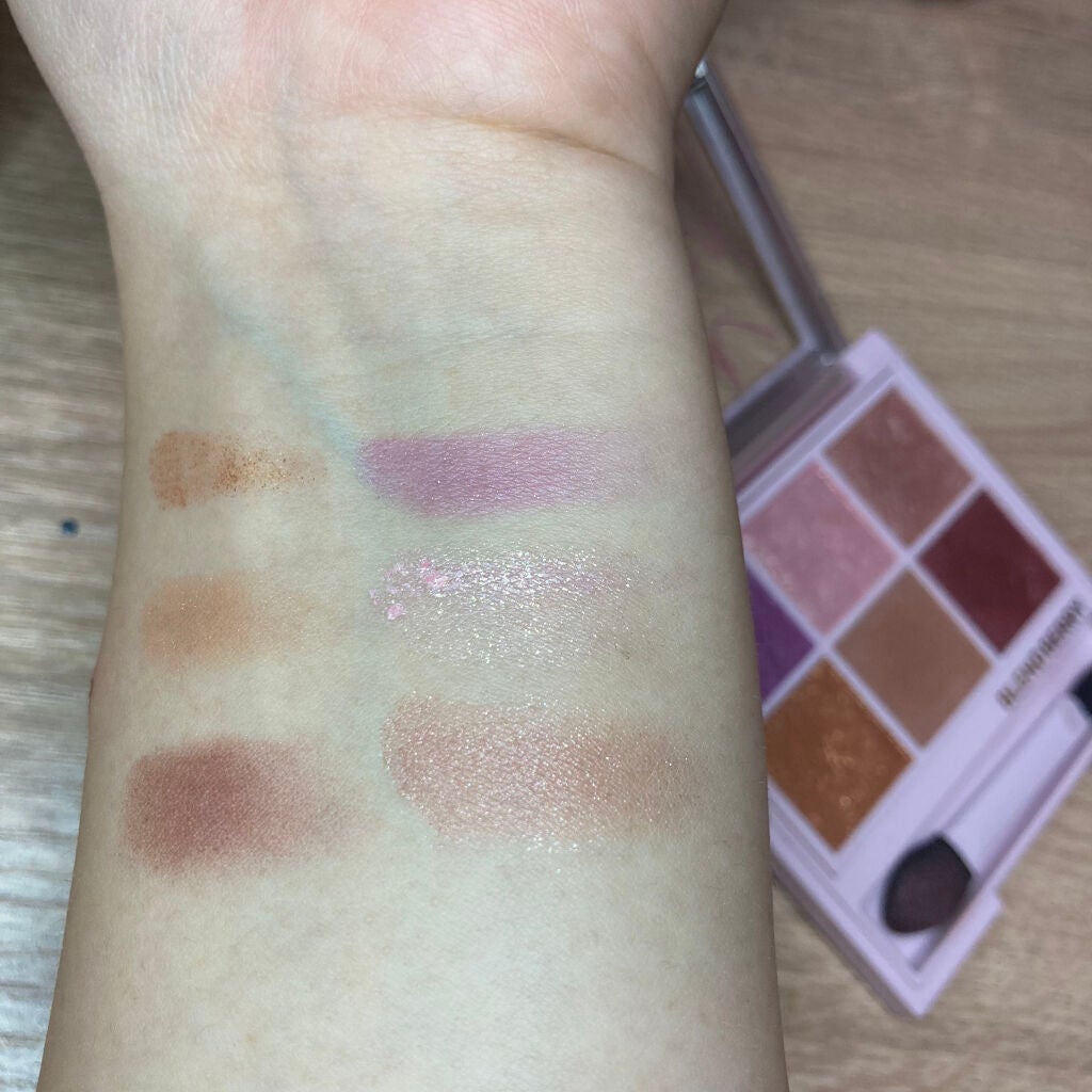 オーラクリエイション/BLEND BERRY/アイシャドウパレットを使ったクチコミ(3枚目)