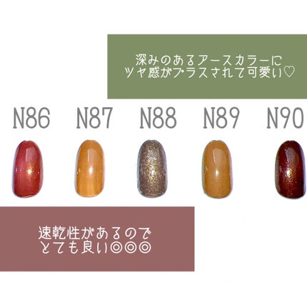 カラフルネイルズ/キャンメイク/マニキュアを使ったクチコミ(2枚目)