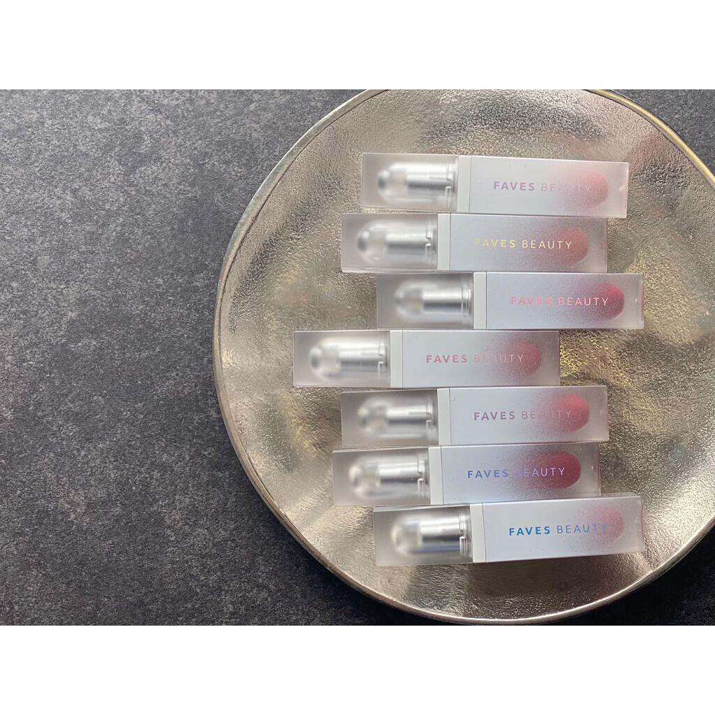 マイカラー ウォーターティント パンプキンラテ/FAVES BEAUTY/リップティントを使ったクチコミ（1枚目）